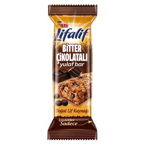 ETI - LIFALIF DARK CHOCOLATE OAT BAR 12x35gr