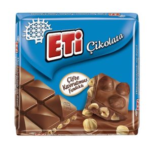 ETI - CHOCOLATE WITH HAZELNUT SQUARE 6x60gr