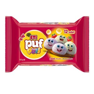 ETI - PUF WITH STRAWBERRY AND BANANA168gr