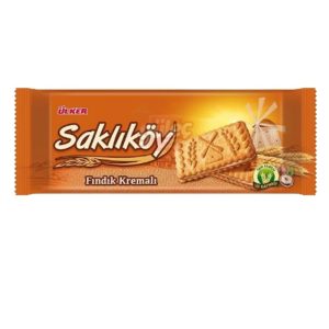 ULKER - SAKLIKOY WITH HAZELNUT CREAM 24x100gr