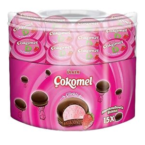 ULKER - COKOMEL MARSMALLOW STRAWBERRY 6x(15x12gr)