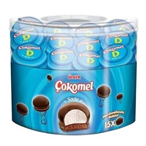 ULKER - COKOMEL MARSHMALLOW PLAIN 6x(15x12gr)