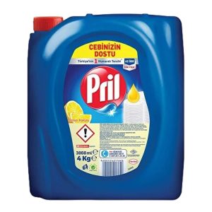 PRIL - LIQUIT DISHWASHING DETERGENT LEMON 4x4L