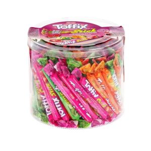 ELVAN - TOFFIX STICK CANDY WITH MIX FRUIT 8x800gr