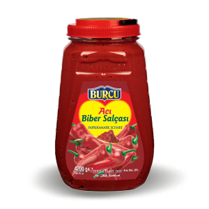 BURCU - HOT PEPPER PASTE 4x4200gr