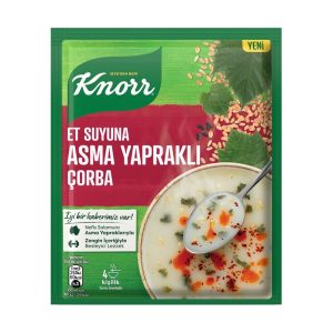 KNORR - SOUP BROTH AND VINE LEAVES 12x75gr