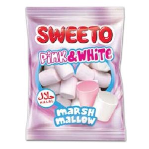 SWEETO - MARSHMALLOW PINK & WHITE 12x140gr