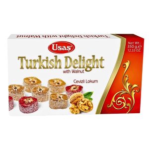 USAS - TURKISH DELIGHT WITH WALNUT 12x350g