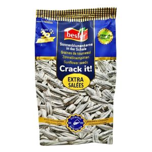 CAN BESLER - SUNFLOWER SEED WHITE 7mm EXTRA SALTED 16x250gr