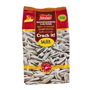 CAN BESLER - SUNFLOWER SEED WHITE 7mm SALTED 16x250gr