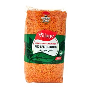 1VILLAGE RED LENTILS SPLIT 6x1kg