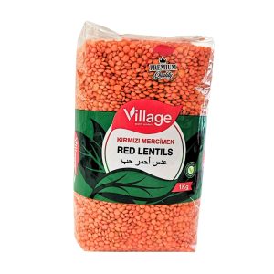 1VILLAGE RED LENTILS WHOLE 6x1kg