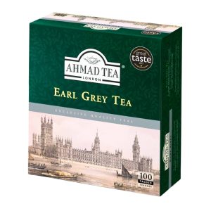 AHMAD TEA - EARLY GREY TEABAG (595) 12x100bags