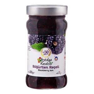 ANTALYA RECELCISI - BLACKBERRY JAM %50 FRUIT 12x380gr