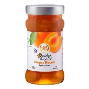 ANTALYA RECELCISI - APRICOT JAM %50 FRUIT 12x380gr