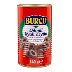 BURCU -  SLICED BLACK OLIVE  24x140gr