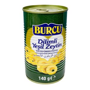 BURCU -  SLICED GREEN OLIVE  24x140gr