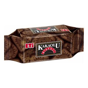 ETI - BISCUIT WITH CACAO  12x125gr