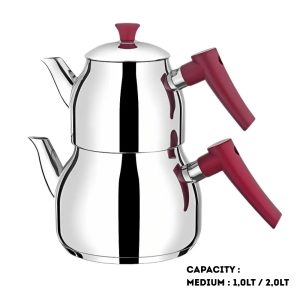 KITCHENWARE - GUMUSER VIOLA MEDIUM DROP TEAPOT 8x