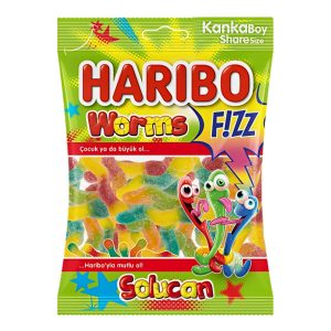 HARIBO - FIZZ WORMS 24x70gr
