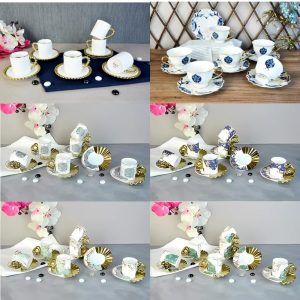 KITCHENWARE - 6PCS COFFEE CUP (INFINITY-LAILA-PUNTOLA-PUNTO)   PACI101731   12x