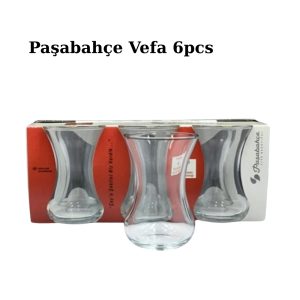 KITCHENWARE - PAŞABAHÇE VEFA TEA GLASSES 6PCS  42771 72x