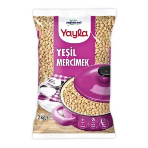 YAYLA - GREEN LENTILS 6x2000gr