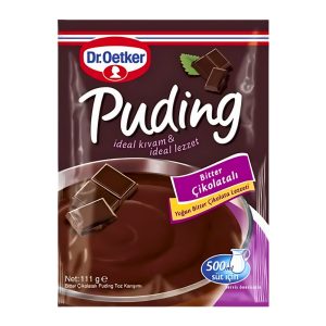 DR. OETKER - PUDDING BITTER CHOCOLATE 24x111gr