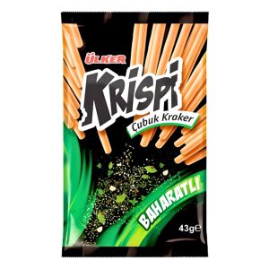ULKER - KRISPI STICK CRACKER SPICY 15x43gr